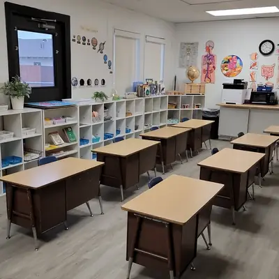Classroom Life &mdash; Nadia's Montessori Childcare, Chino CA (2021), photo 453
