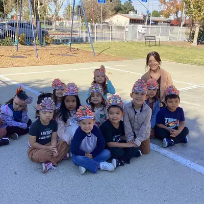 Thanksgiving &mdash; Nadia's Montessori Childcare, Chino CA (2022), photo 98