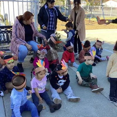 Thanksgiving &mdash; Nadia's Montessori Childcare, Chino CA (2022), photo 99