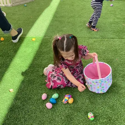 Easter &mdash; Nadia's Montessori Childcare, Chino CA (2022), photo 103