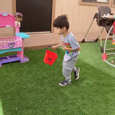Easter &mdash; Nadia's Montessori Childcare, Chino CA (2022), photo 105