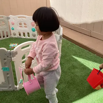 Easter &mdash; Nadia's Montessori Childcare, Chino CA (2022), photo 112