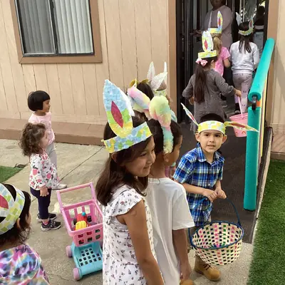 Easter &mdash; Nadia's Montessori Childcare, Chino CA (2022), photo 117