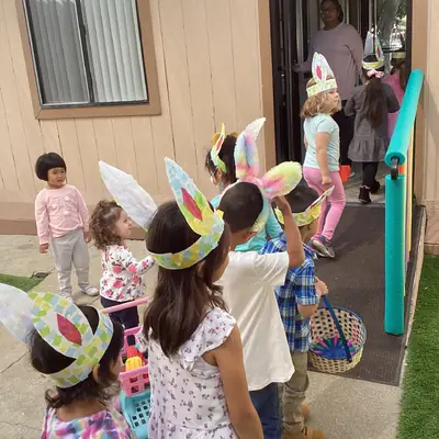 Easter &mdash; Nadia's Montessori Childcare, Chino CA (2022), photo 118