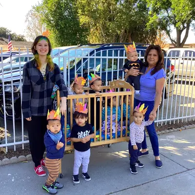 Thanksgiving &mdash; Nadia's Montessori Childcare, Chino CA (2022), photo 53