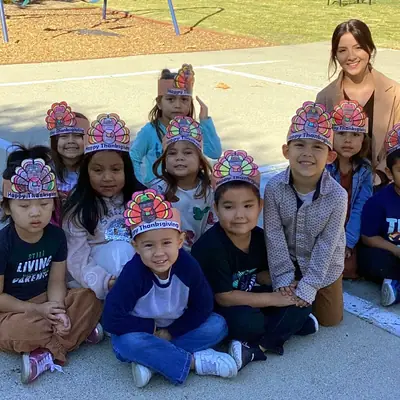 Thanksgiving &mdash; Nadia's Montessori Childcare, Chino CA (2022), photo 54