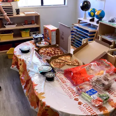 Thanksgiving &mdash; Nadia's Montessori Childcare, Chino CA (2022), photo 59