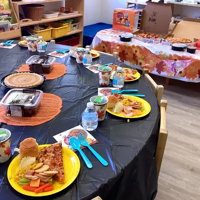 Thanksgiving &mdash; Nadia's Montessori Childcare, Chino CA (2022), photo 60