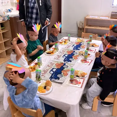 Thanksgiving &mdash; Nadia's Montessori Childcare, Chino CA (2022), photo 61