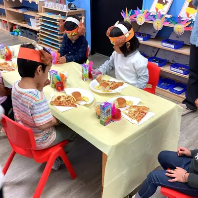 Thanksgiving &mdash; Nadia's Montessori Childcare, Chino CA (2022), photo 68