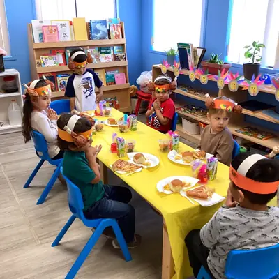 Thanksgiving &mdash; Nadia's Montessori Childcare, Chino CA (2022), photo 69