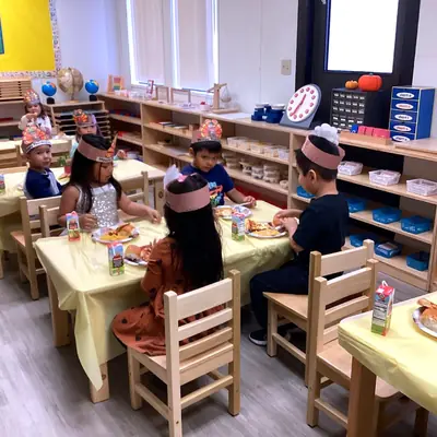 Thanksgiving &mdash; Nadia's Montessori Childcare, Chino CA (2022), photo 72