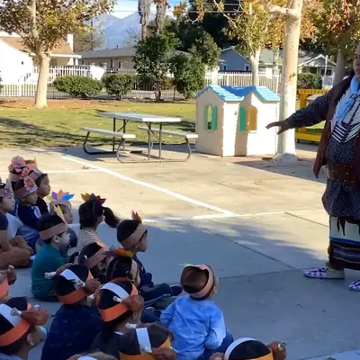 Thanksgiving &mdash; Nadia's Montessori Childcare, Chino CA (2022), photo 74