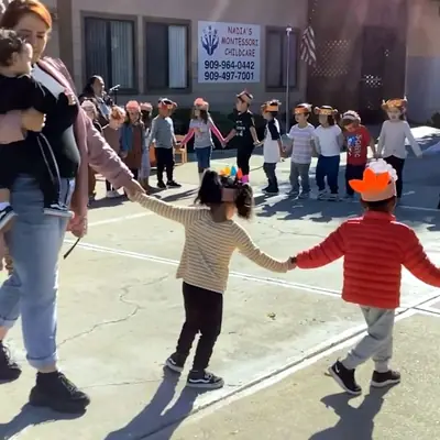 Thanksgiving &mdash; Nadia's Montessori Childcare, Chino CA (2022), photo 83