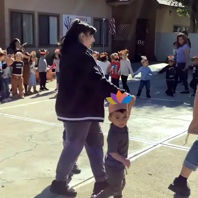 Thanksgiving &mdash; Nadia's Montessori Childcare, Chino CA (2022), photo 85
