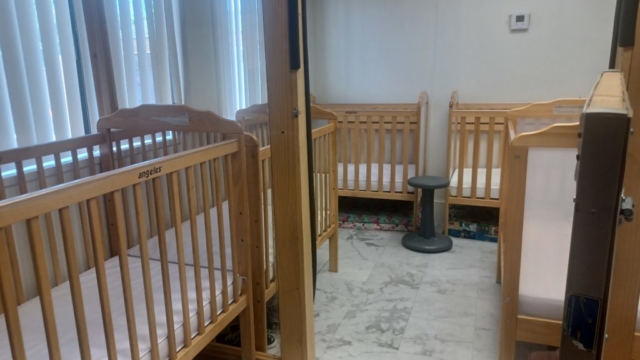 Infant Sleeping Area at Nadia's Montessori Childcare