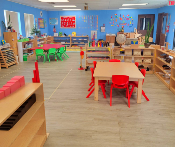 Preschool Pre-K Room at Nadia's Montessori Childcare