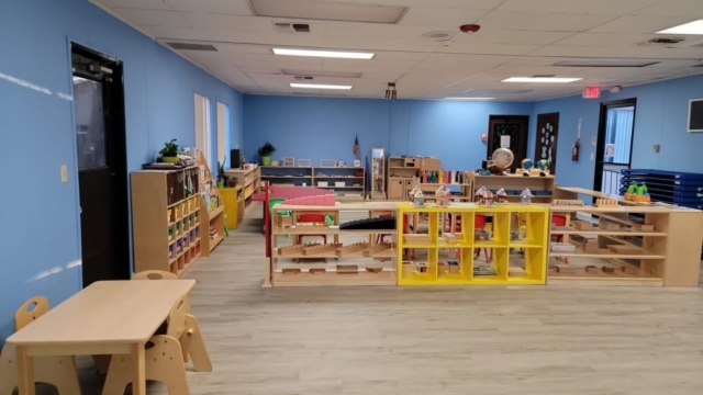 Preschool Pre-K Room at Nadia's Montessori Childcare