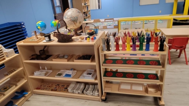 Preschool Pre-K Room at Nadia's Montessori Childcare