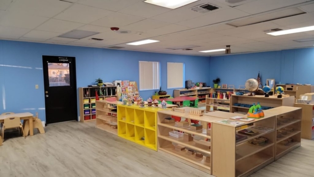 Preschool Pre-K Room at Nadia's Montessori Childcare