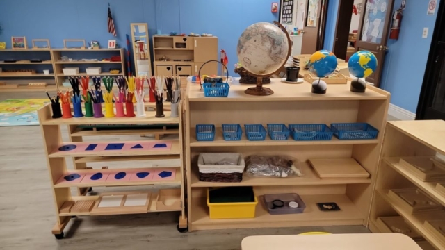 Preschool Pre-K Room at Nadia's Montessori Childcare