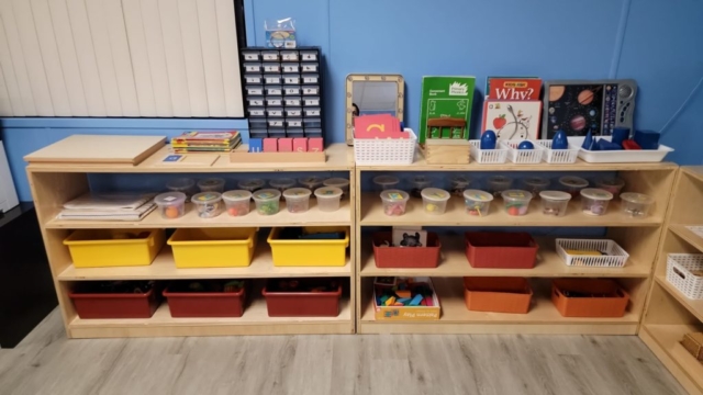 Preschool Pre-K Room at Nadia's Montessori Childcare